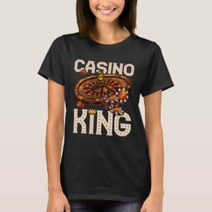 Camiseta casino para jogador de casino masculino
