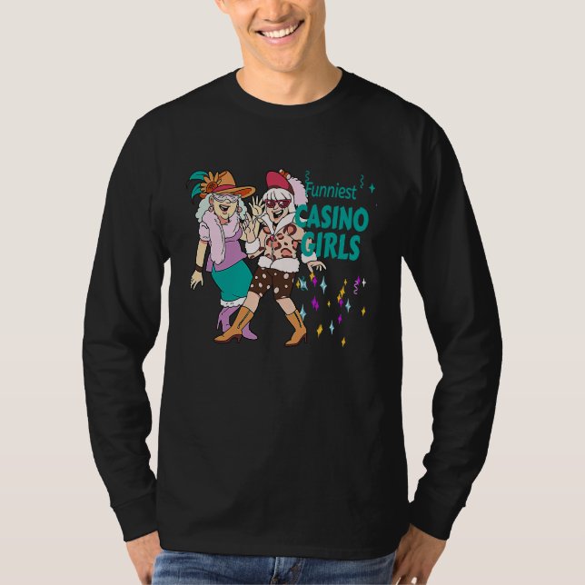 Camiseta Casino Trip Funniest Casino Girls Casino Trip Fun  (Frente)