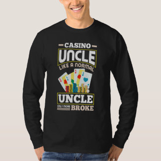 Camiseta Casino Uncle  Gambling Graphic
