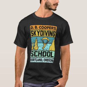 Camiseta Caso DB Cooper Escola de Paraquedismo DB Cooper Ho