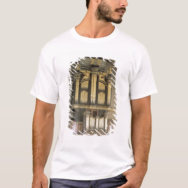 Camiseta Caso de madeira do órgão, c.1685-6 (Frente)