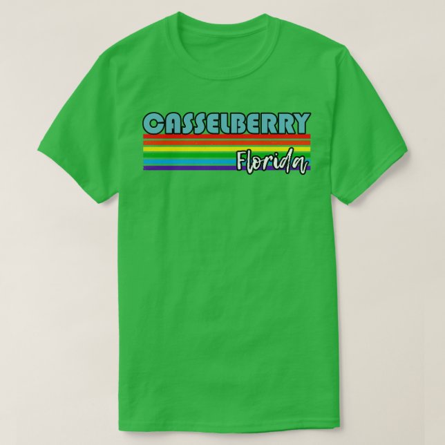 Camiseta Casselberry Florida Pride Casselberry LGBT Gift L (Frente do Design)