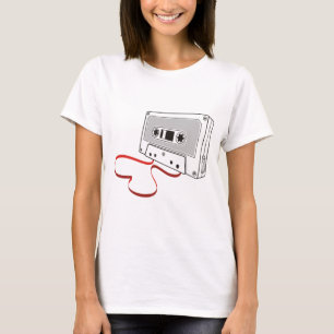 Camiseta Cassete de áudio