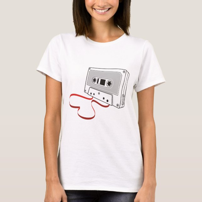 Camiseta Cassete de áudio (Frente)