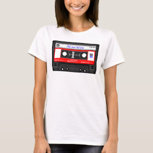 Camiseta Cassete de banda magnética