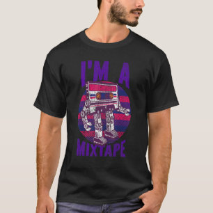 Camiseta Cassete de Bandeira do Orgulho Bi Bissexual, Eu so