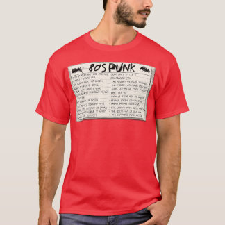 Camiseta Cassete de fita mista de 80s