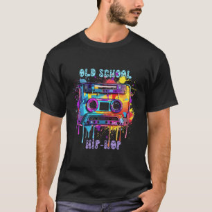 Camiseta Cassete de Fusão Retroativa da Escola Antiga