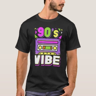 Camiseta Cassete de rádio Vintage dos 90 anos - Gi de retro