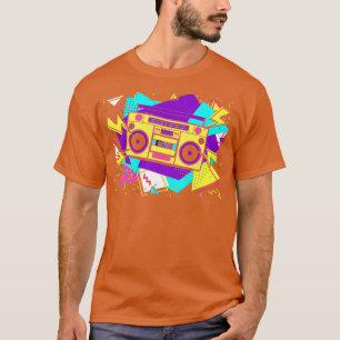 Camiseta Cassete dos anos 80 e oitenta