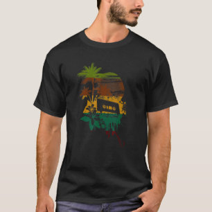 Camiseta cassete mixtape retro fita cassete antiga da escol