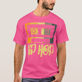 Camiseta Cassete Musical 90S Hip Hop Música 90S