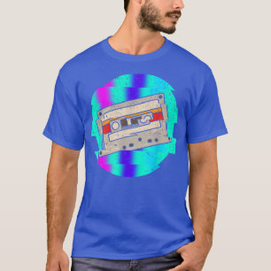 Camiseta Cassete Sintomática de Onda Sintética com Lover 90