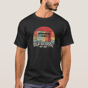 Camiseta Cassete Vintage Retro Old School Hip Hop 80s 90s