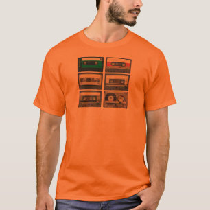 Camiseta Cassetes de banda magnética