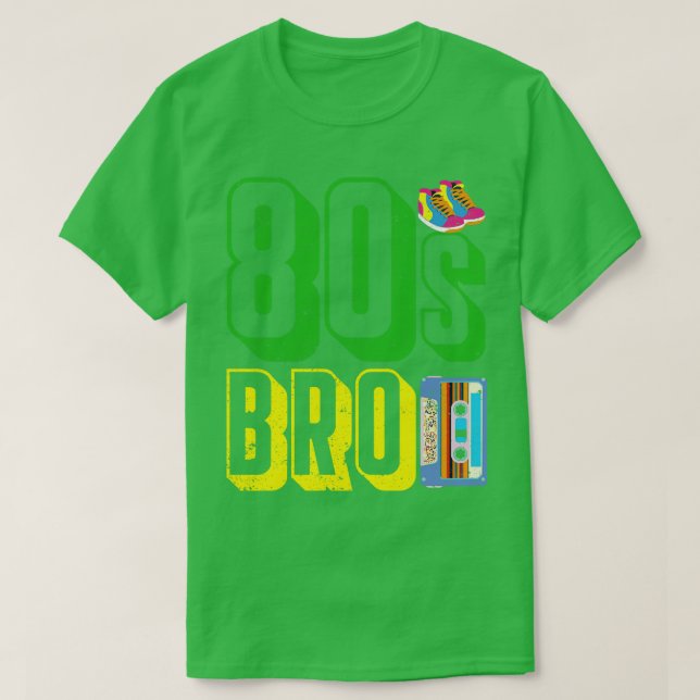Camiseta Cassetes retrorreflectores com 80 anos Geração 80 (Frente do Design)