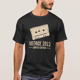 Camiseta Cassetes S 2012 Vintage - Design Birthda