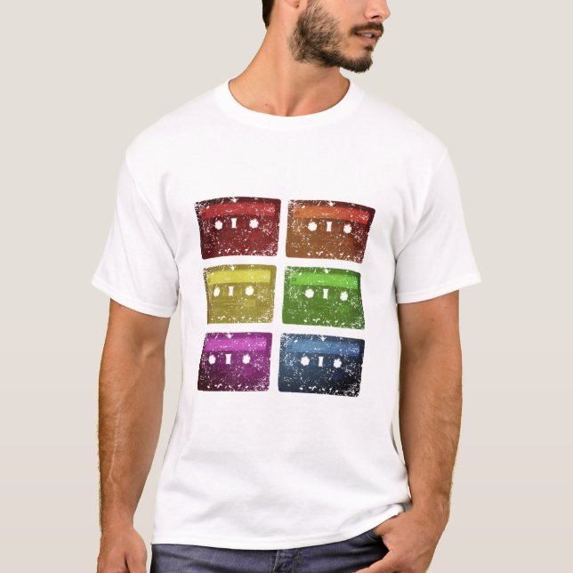 Camiseta Cassette, eu sou tão velho (Frente)