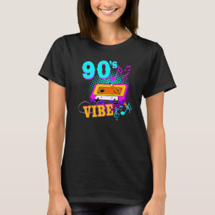 Camiseta Cassette Tape 90's Vibe Retro 70's Music
