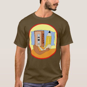 Camiseta Cassette Tape e Pencil Love