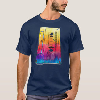 Camiseta Cassette Tape Mixtape 80s E 90s Para Mulheres Masc