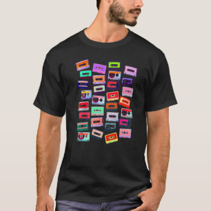 Camiseta Cassette Tape Music Dj (Música de fita cassete) do