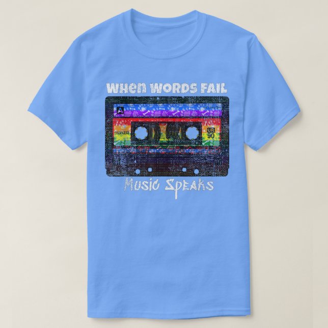 Camiseta Cassette Tape Retro Music 90s Rave House Techno  (Frente do Design)