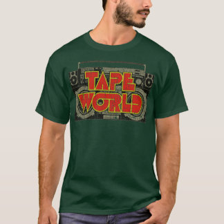 Camiseta Cassette Tape World Boombox 1978