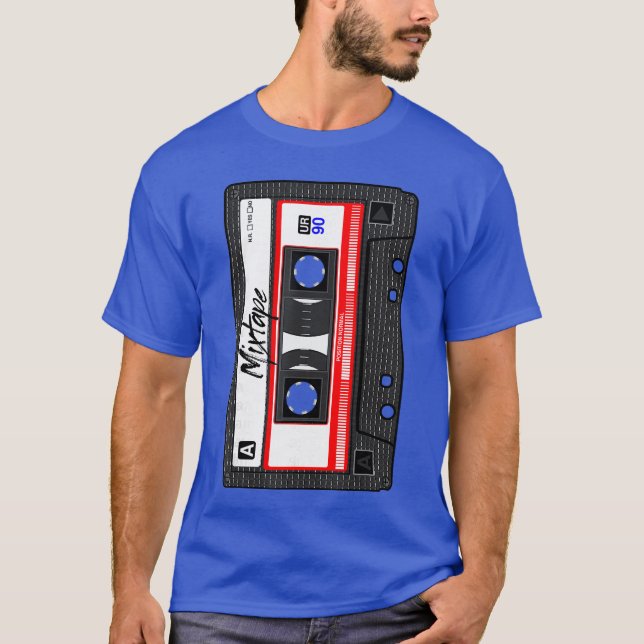 Camiseta Cassetteape Music Mi Audio 90s Party 80s Outfit Ca (Frente)