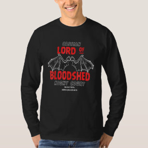 Camiseta Cassian Senhor do Tribunal Noturno do Derramamento