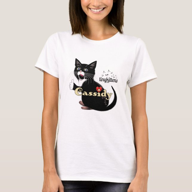 Camiseta Cassidy TinyKittens (Frente)