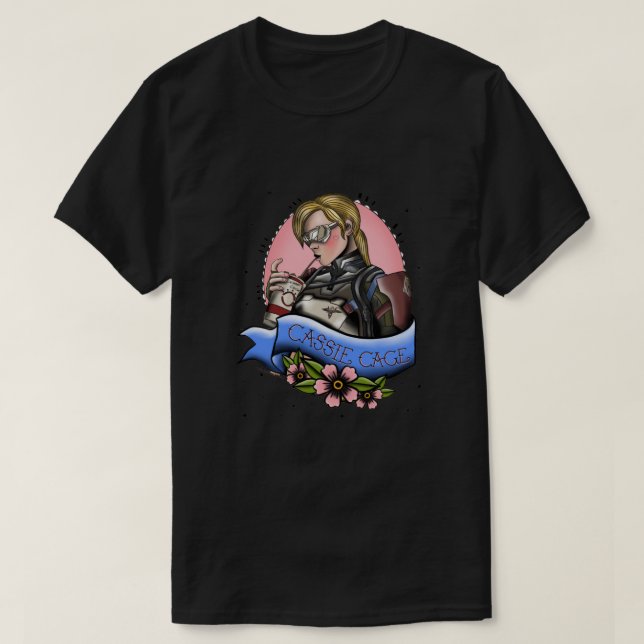 CAMISETA CASSIE CAGE (Frente do Design)