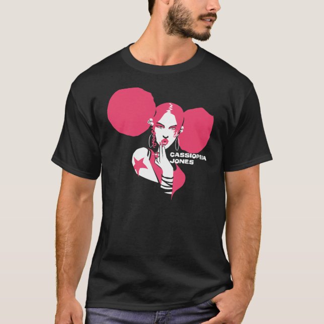 Camiseta Cassiopeia Jones (Frente)