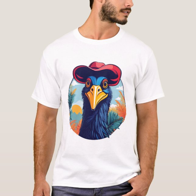 Camiseta Cassowary (Frente)