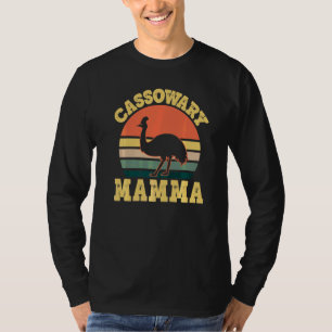 Camiseta Cassowary Mamma Fofo Partido Cassowary