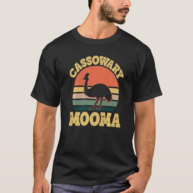 Camiseta Cassowary Mooma Cute Cassowary Party (Frente)