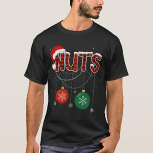 Camiseta Castanhas Correspondendo Casais de Diversão Famili