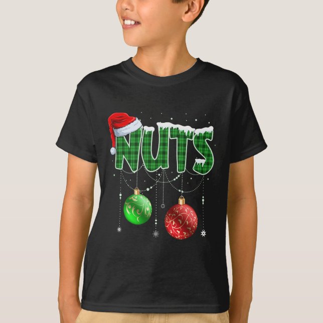 Camiseta Castanhas Correspondendo Loucos do tórax (Frente)