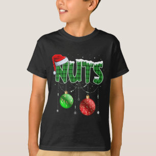 Camiseta Castanhas Correspondentes Diversão Familiar Castan