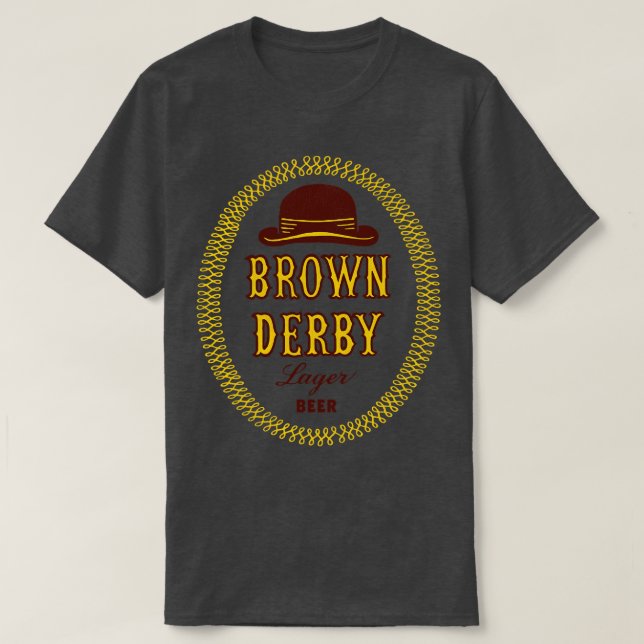 Camiseta Castanho Derby - Cerveja Retroativa (Frente do Design)
