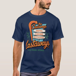 Camiseta Castaways Hotel Casino restaurante Las Vegas