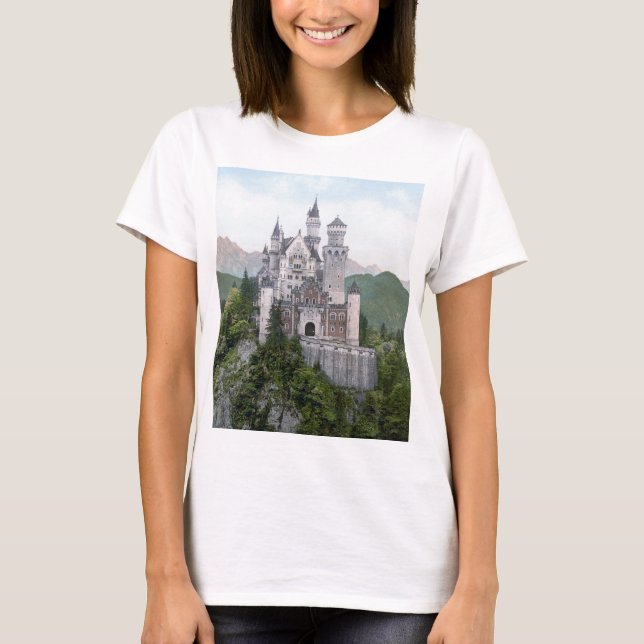 Camiseta Castelo alemão Fairytale (Frente)