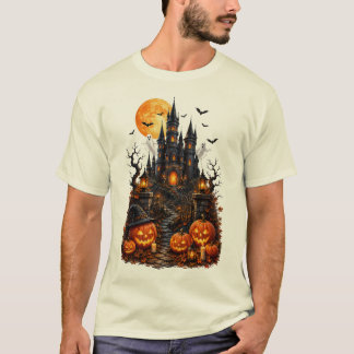 Camiseta Castelo Assombrado Abóbora