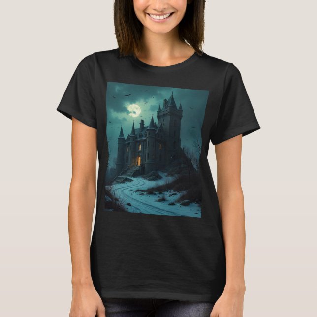 Camiseta Castelo assombrado em Twilight 🌩️ (Frente)