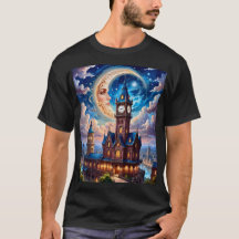 Castelo Celestial e Moon Face Tee