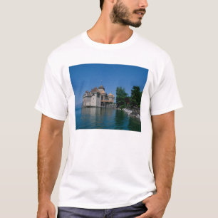 Camiseta Castelo Chillon, Lago de Genebra, Cantão de Vaud,