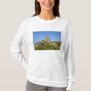 Camiseta Castelo Corfe, Corfe, Dorset, Inglaterra