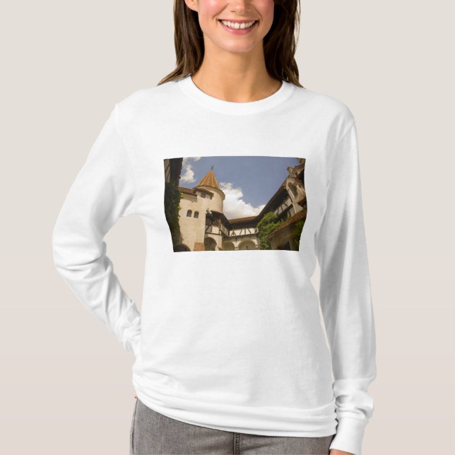 Camiseta Castelo de Bran do século XIII (Castelo do Drácula (Frente)