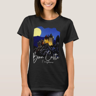 Camiseta Castelo de Bran Transilvânia Casa de Drácula Pintu