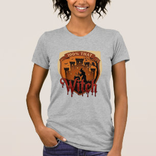 Camiseta Castelo de Bruxa Caldeirão Coruja Morcegos_1